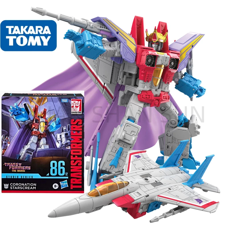 [24 hours shipping]original Transformation Toy Starscream Coronation L-Class Leader SS86 12 SS86-12 Action Figure Toy Collection