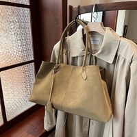Faux Suede Hobo Handbag Trendy Underarm Bag Luxury Top Handle Bag Fashion Satchel Bag for Women Work Shopping Travel