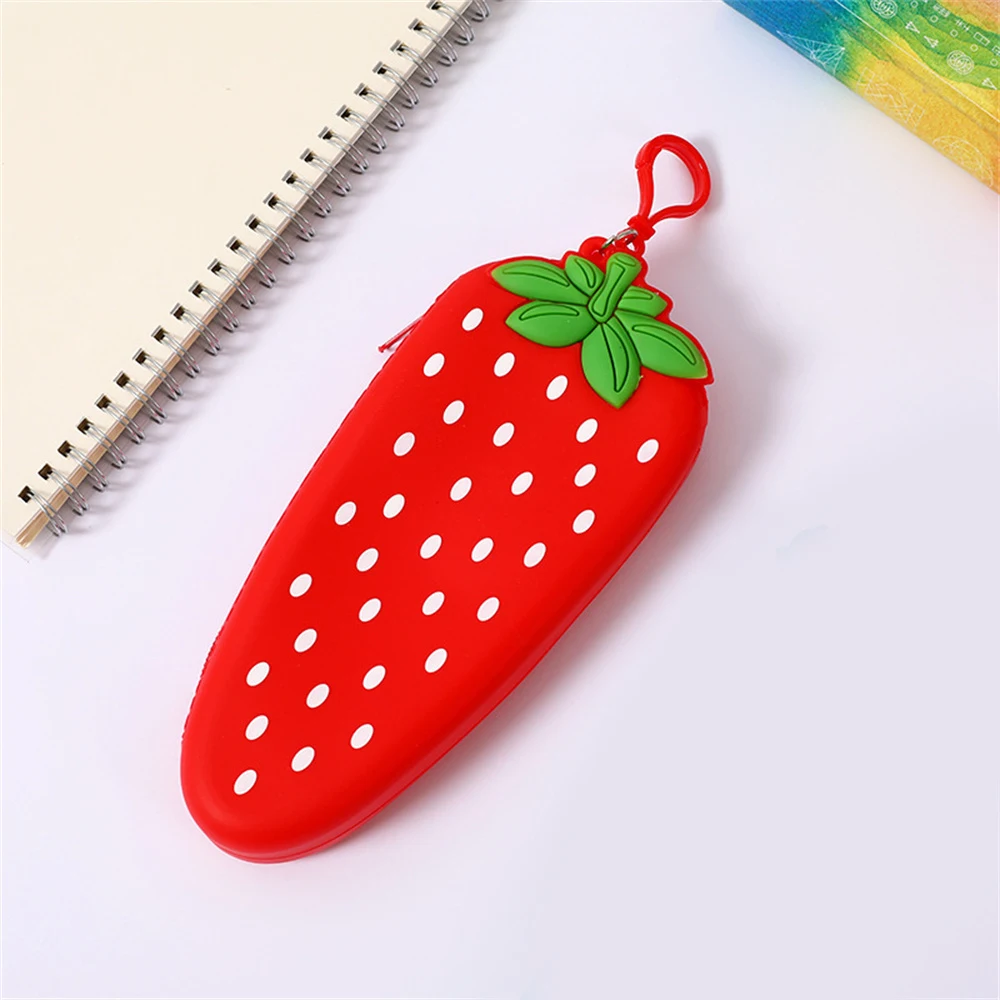 Stationery Storage Mango Work Carefully Simple And Durable Simulation Design Sturdy And Practical Coin Bag Storage Bag Key Case