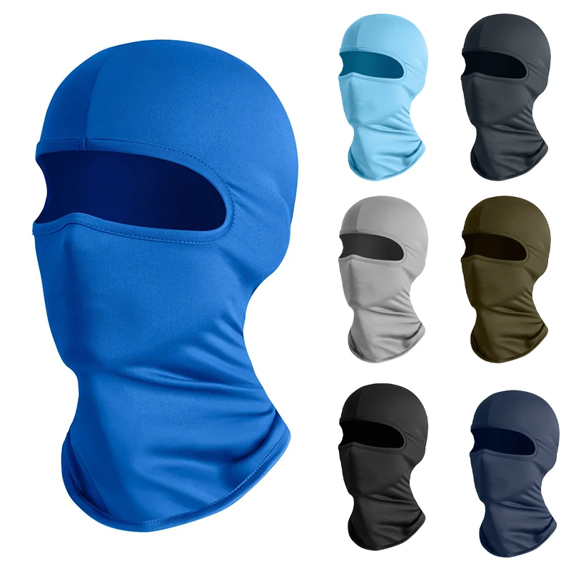 

6 шт., велосипедная полнолицевая кепка, защита от солнца, Балаклава, маска, мотоциклетная бандана, шарф, гетры, солнцезащитный крем, байкерский шлем, внутренняя шляпа