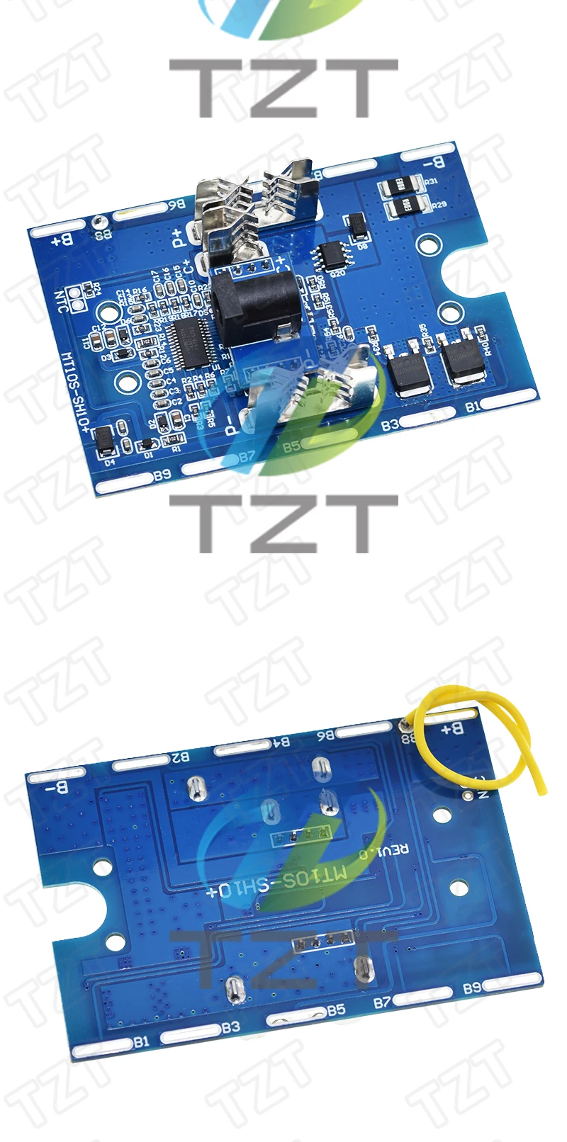 10S 42V 30A BMS Ternäre Lithium 18650 Batterieschutzplatine für Elektrobohrer-Akku mit Temperaturschutzfunktion – Detail 3