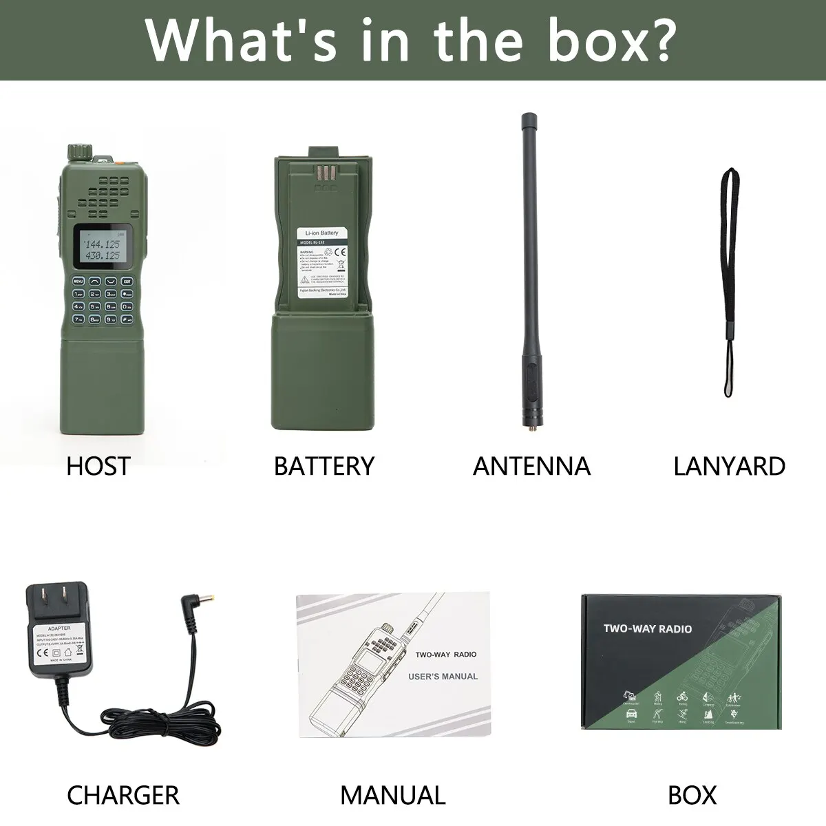 Baofeng AR 152 Ham Radio High Powerful CS Tactical Game Walkie Talkie Long Range Upgraded UV 5R Portable Two Way Radio image 6