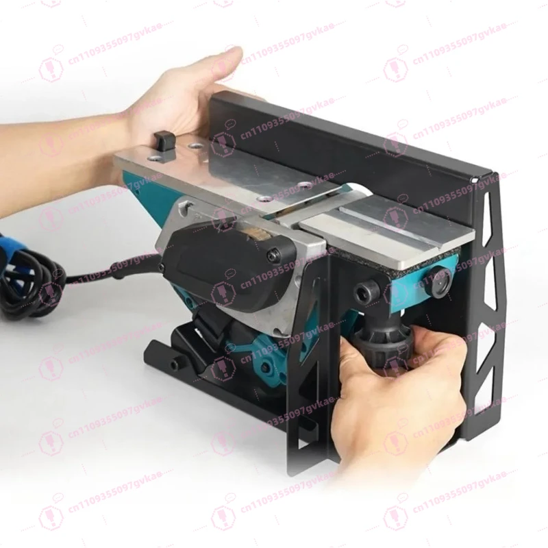 

Flip Planer Stand- Electric Planer Inverted Bracket, Woodworking Planing Support Practical Household Flip Mount Tool Steel