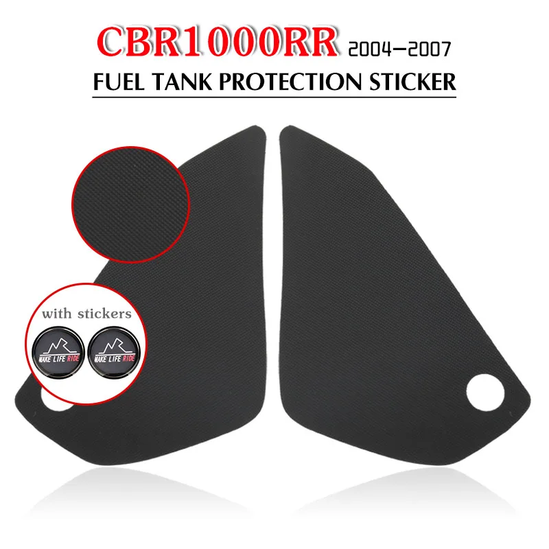 

For HONDA CBR1000RR CBR 1000RR 2004-2007 Motorcycle Tank Pad Protector Sticker Decal Gas Knee Grip Traction Pad Side