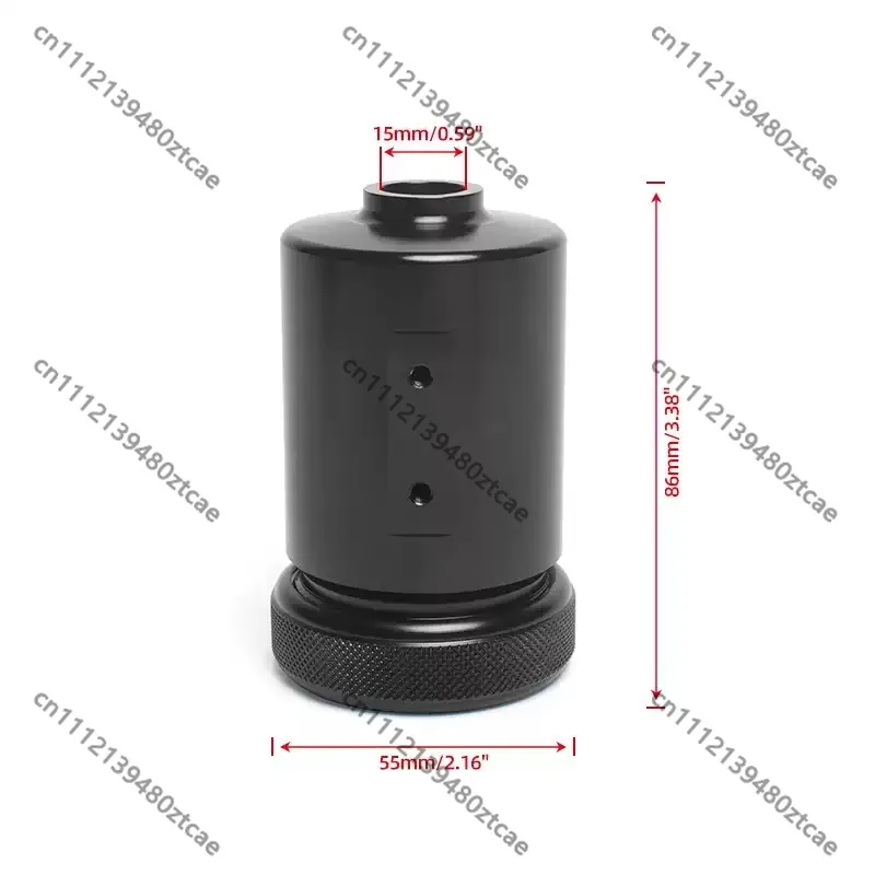 Universal Car Engine Mod Aluminum Washer Bottle Reservoir Delete Kit Windshield Wiper Tank Removal Accessory