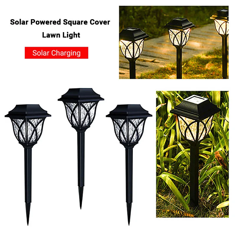 

Solar Led Outdoor Lighting Courtyard Decorative Lights Rainproof Night Lamp Floor Mounted Light Garden Lights Outdoor