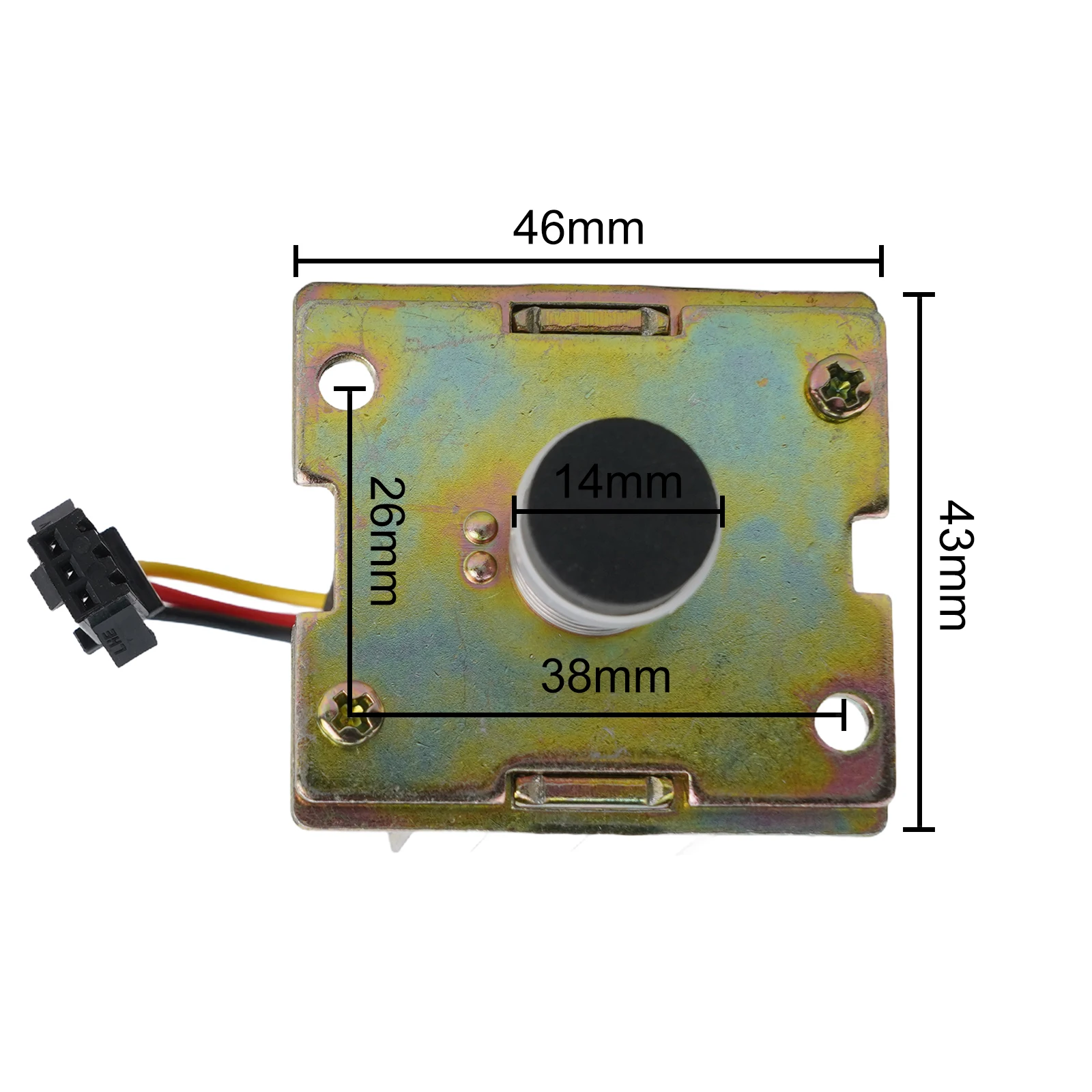 - Gas Water Heater Solenoid Valve Solenoid Valve Gas Water Heater Hole Diameter Spare Parts Sturdy Construction