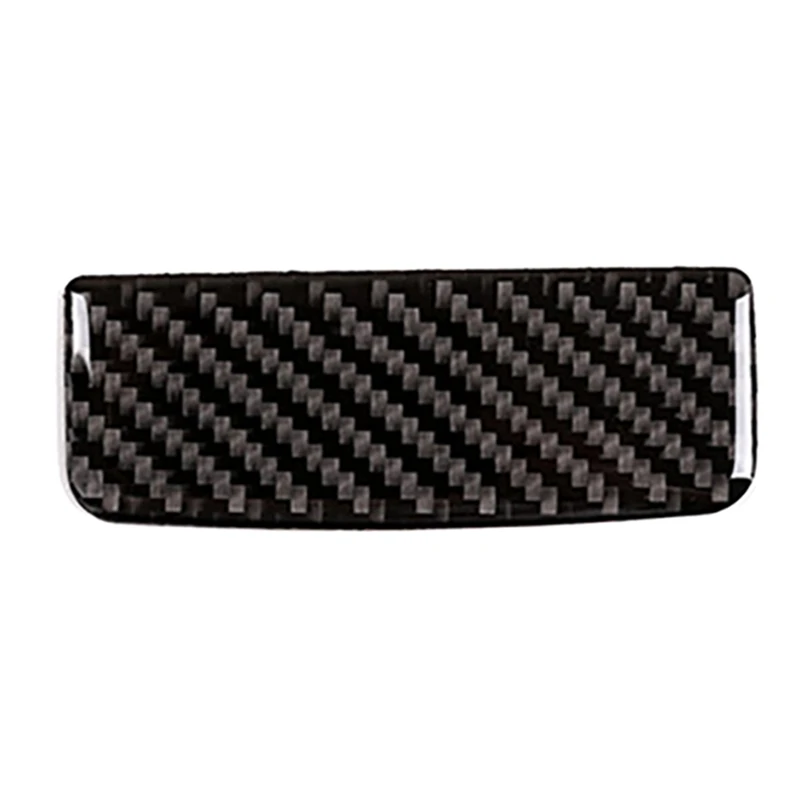 Car Soft Carbon Fiber Glove Box Handle Cover Trim For Mercedes-Benz CLA 2015-2019