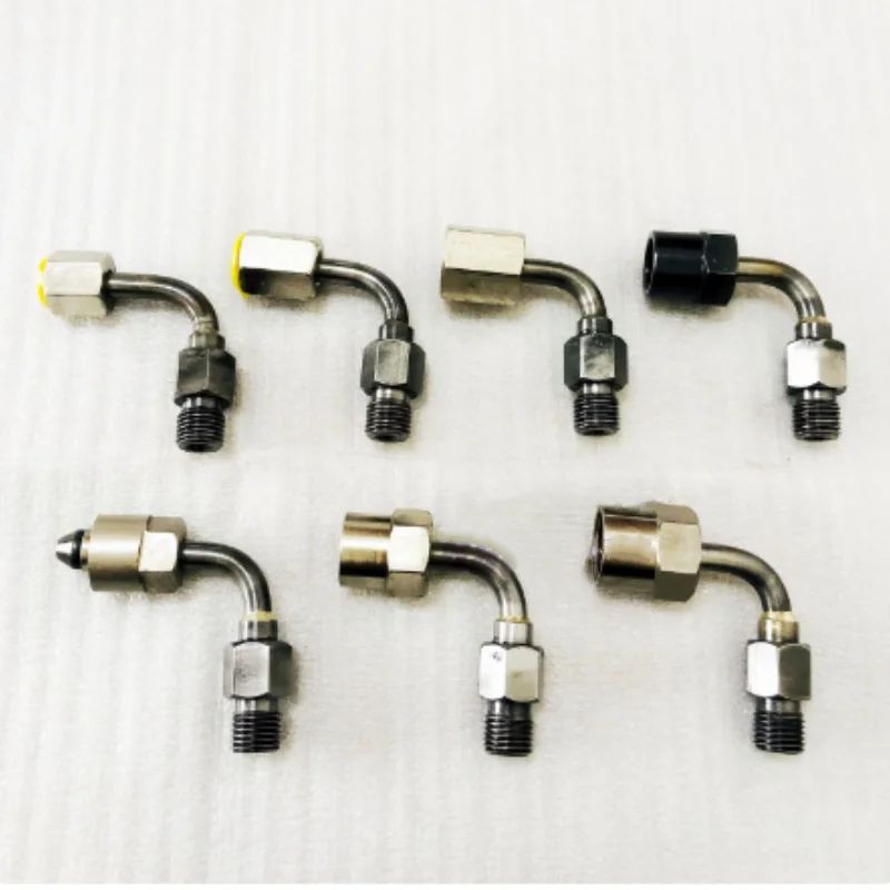 High Pressure 3000bar Diesel Tube Conversion Joint Common Rail Test Bench Pipe Connector Part Connect Joint to Oil Hose