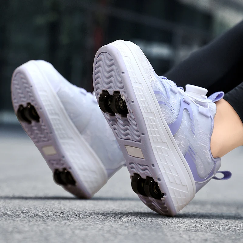 2025 Autumn New Product Roller Skating Shoes for Children's Outdoor Fitness Roller Skating Shoes Fashion Sports Shoes