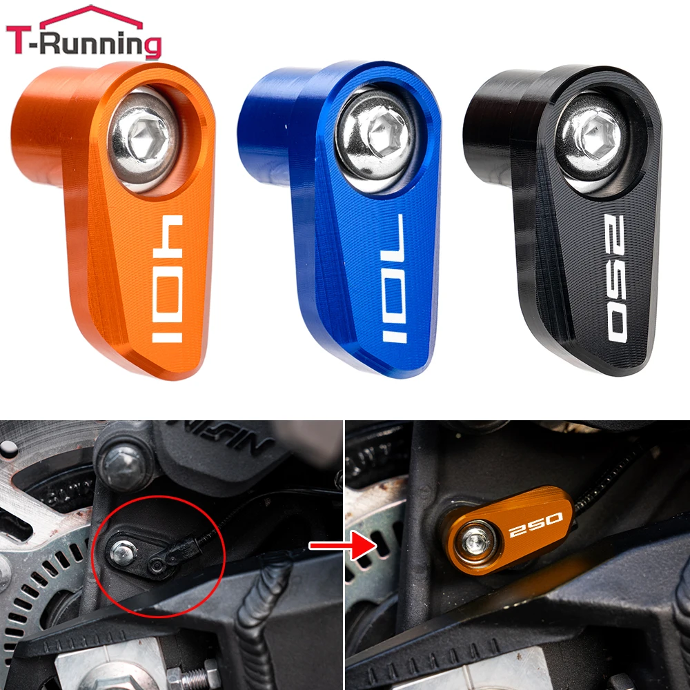 For Husqvarna Svartpilen 401 250 701 Vitpilen 250 Norden 901 2018-2024 Motorcycle Rear Wheel ABS Sensor Protection Guard Cover