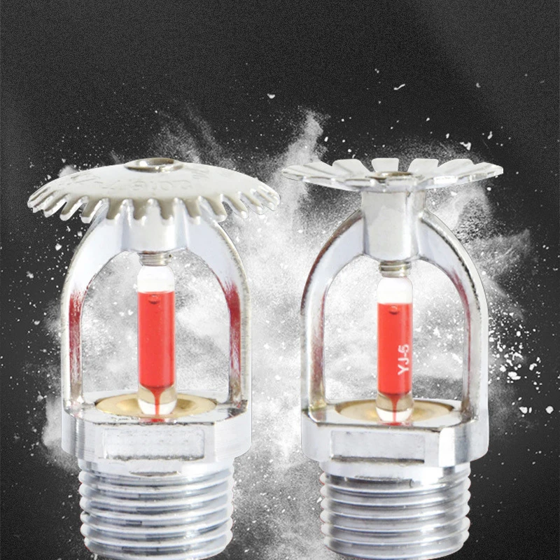 1Pc 68℃ Pendent for Fire Extinguishing System Protection Sprinkler Head Pendent Sprinklers Side Hidden Fire Sprinkler