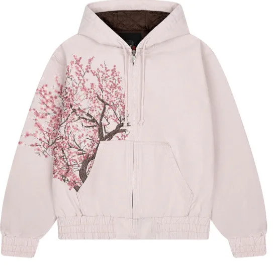 

2025 European and American Women's Sweatshirt 3D Digital Printed Zipper Shirt