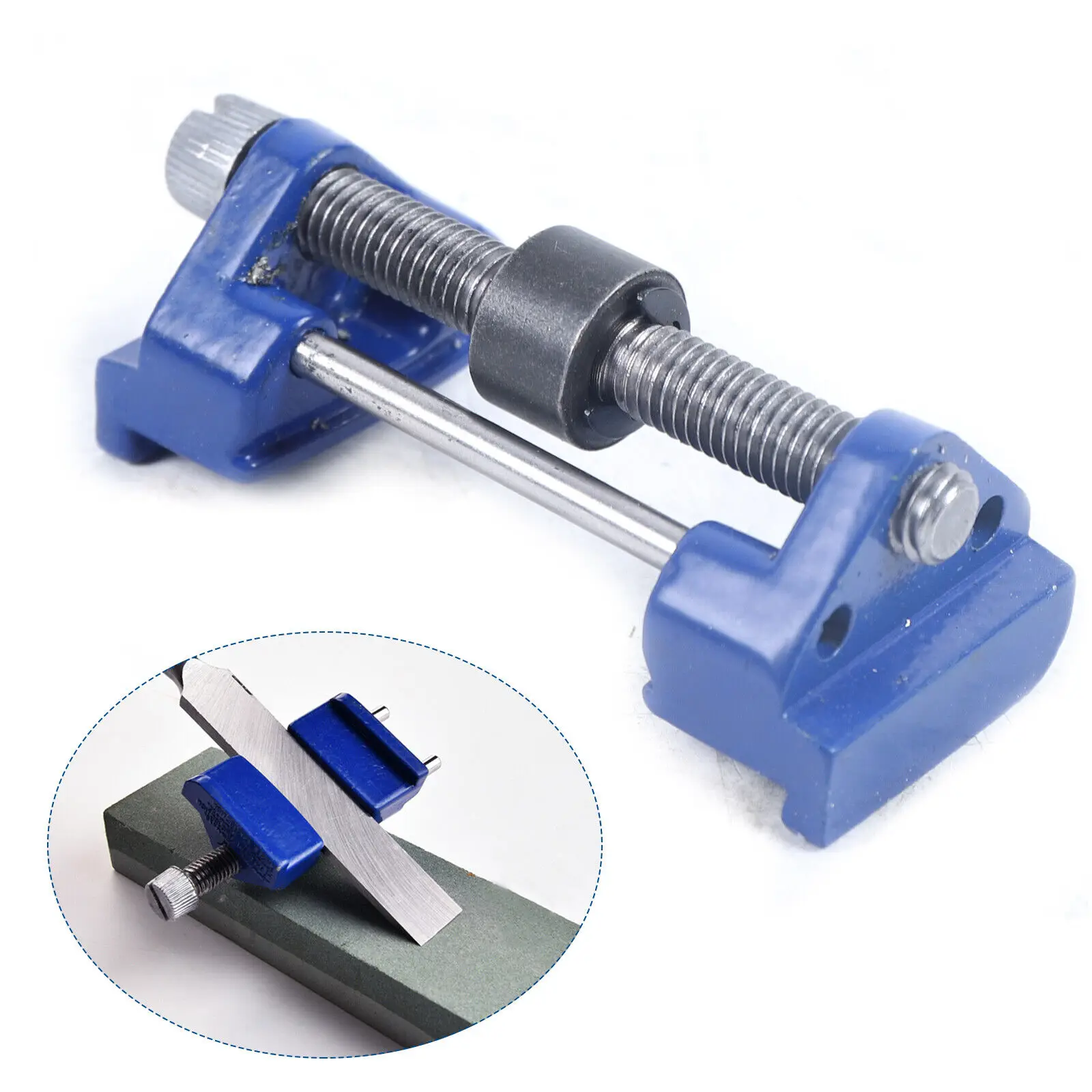 Wood Chisel Plane Blade Sharpening Guide Angle Block Metal Honing Sharpener Jig