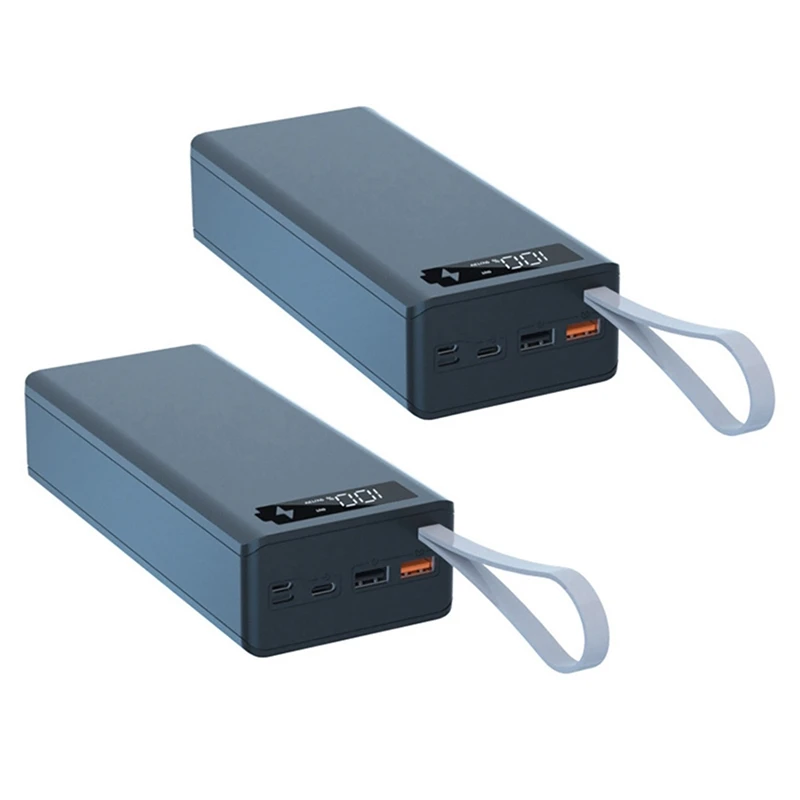 

2 шт., коробка для хранения батарей 16 х1865 0 PD QC3.0