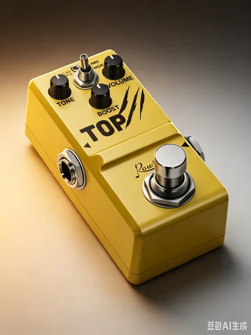 ROWIN LN-318 TOP Mini Clean Boost Pedal 2 Tone Modes True Bypass Guitar Effect