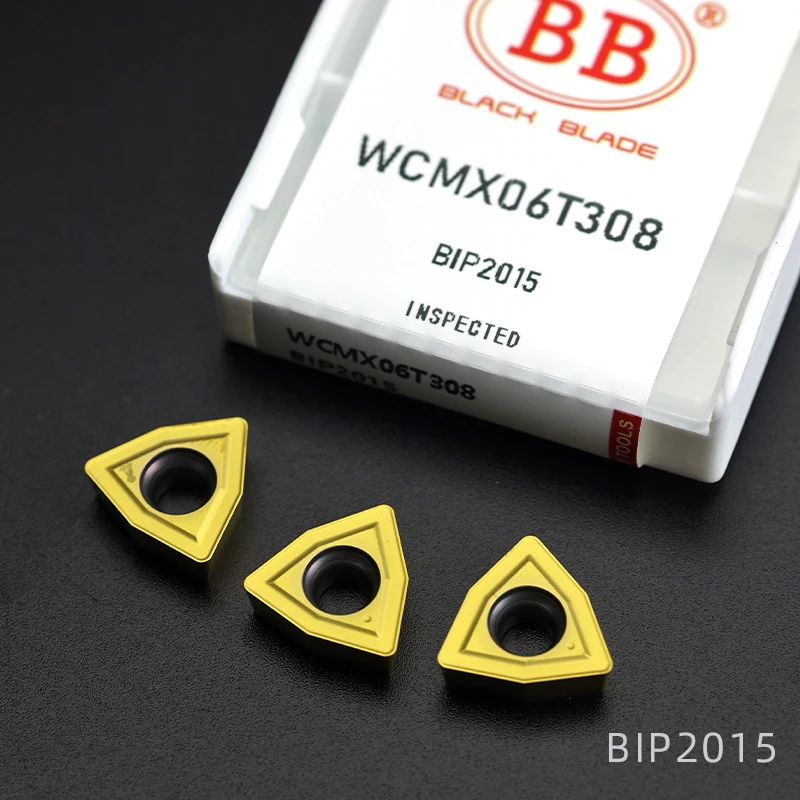 Inserto de carburo BB WCMX para taladro indexable en U rápido WCMX 050308   WCMX 030208   Herramienta CNC de torno tipo WC CNC de acero inoxidable de aluminio