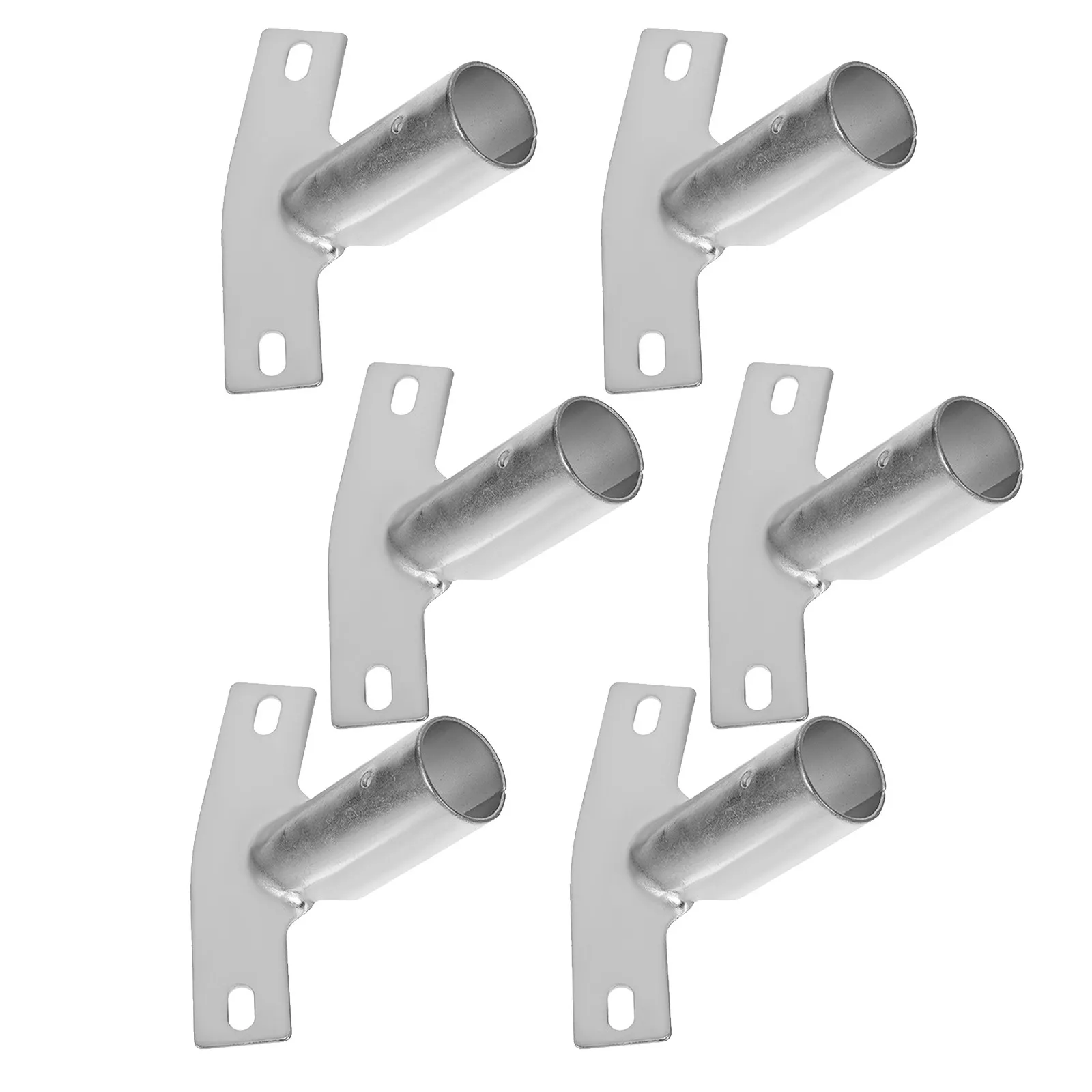 6Pcs Broom Handle Coupling Quick Release Adapter Heavy Duty Iron Connector Replacement Parts for Floor Brush Mop Poles 2.5cm
