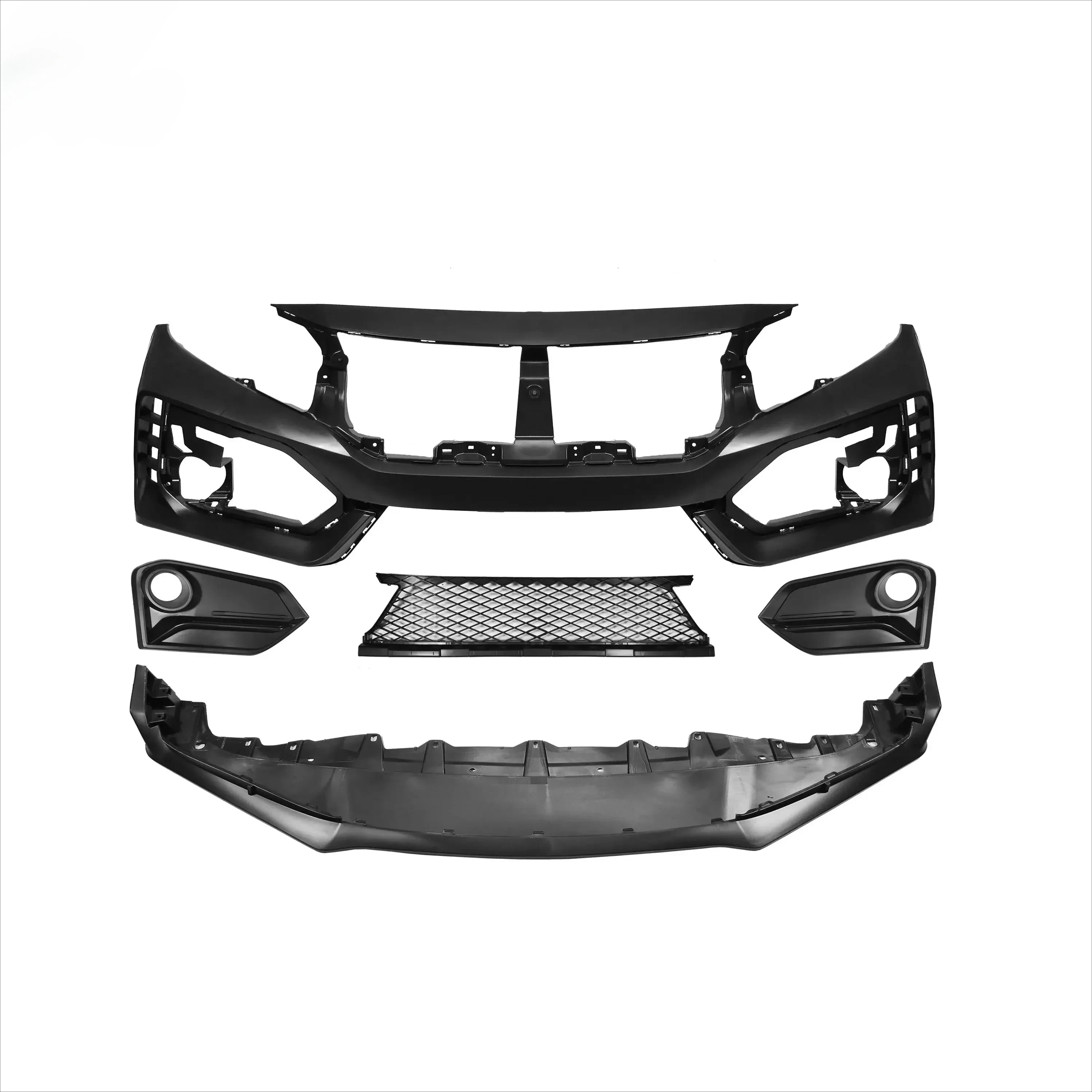

For Civic FD2 Body kit Accessories 2015+ Bumper Lip Side Skirt Rear Spoiler R Style Full Body Kit