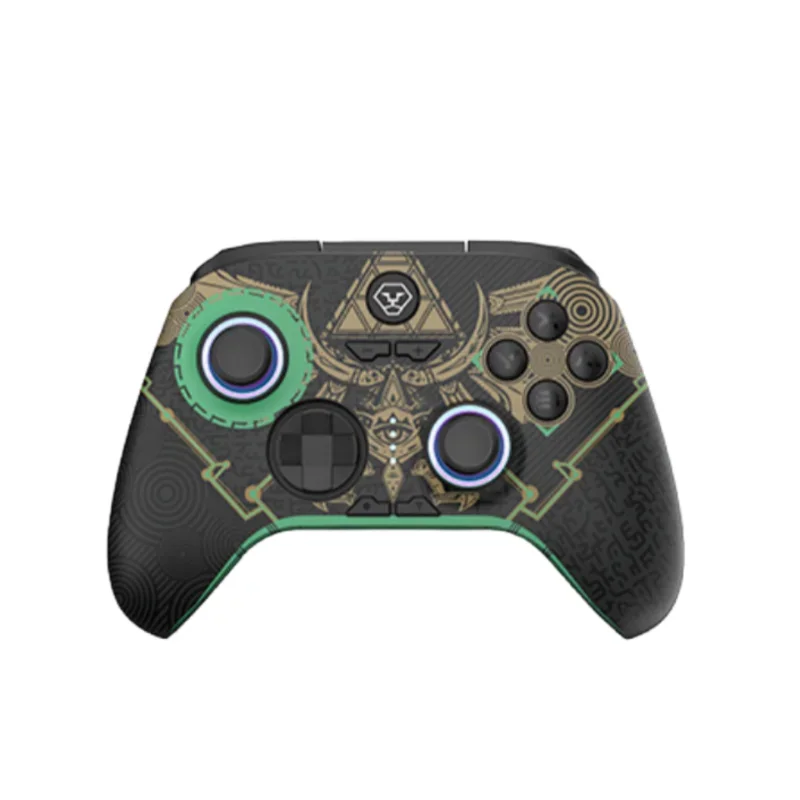 Aolion Switch Game Controller Hall Linear Trigger Rgb Macro Defined Backkey Geeignet für Switch PC Android