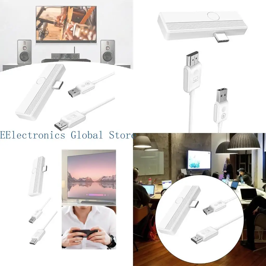 

Адаптер USB-передатчика 462B HDMI-совместимый приемникПроигрыватель экрана для телефона