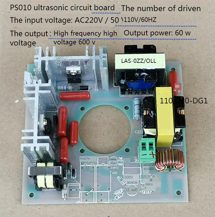 Ultrasonic cleaning machine 60W/120W/180W ultrasonic circuit board motherboard 40K/28K board