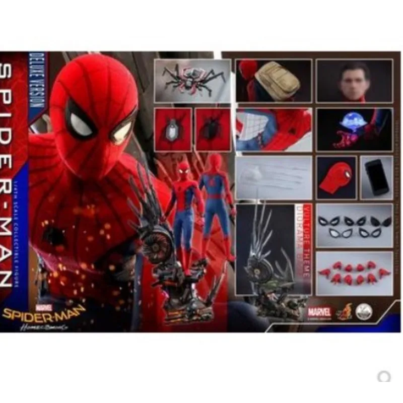 

Anime Spiderman Figure Ht Hottoys 1/4 Qs015 Homecoming Peter Benjamin Anime Action Figure Model Collecile Action Toys