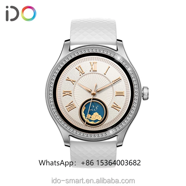 

TJXL-New Arrival Elegant Fashion Smart watch Manufacturer for Women 1.38" premium multi-functional health tracker IP68 Waterproo