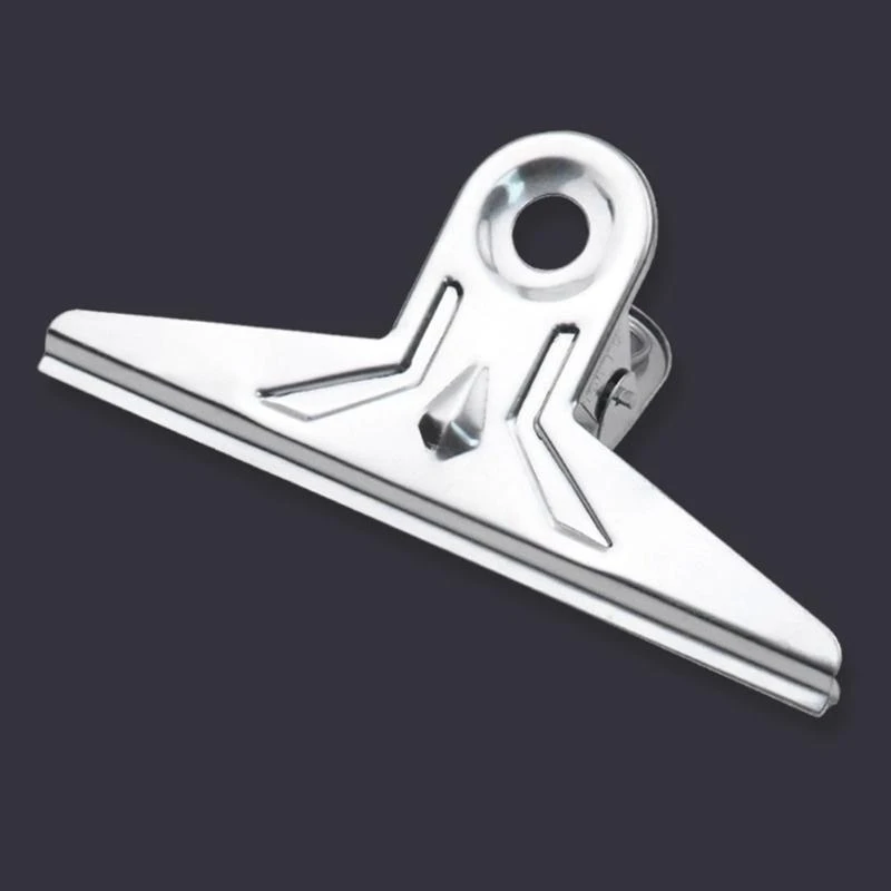 10 PCs Bindemittel Clips Quittungsclips Große Clips Paper Clips Schulmaterial