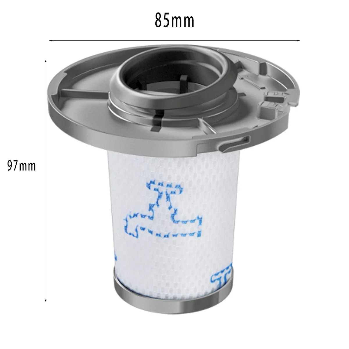 Fit For Rowenta X-Force Flex 8.60 X-Pert 6.60 Cordless Vacuum Cleaner Washable Filter ZR009006 Attachment Replacement Spare Part