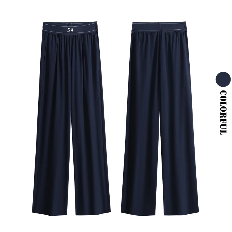 DRUR Pantaloni da corsa traspiranti Donna Vita elastica Gambe larghe Pantaloni da jogging atletici Pantaloni sportivi da allenamento ad asciugatura rapida con tasca Nuovo