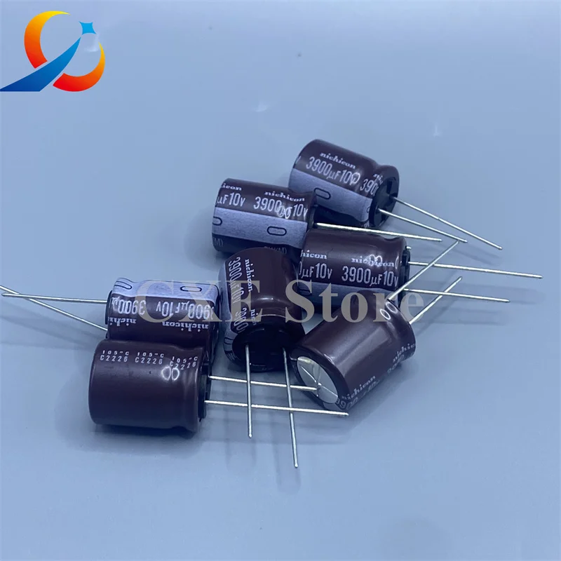 10PCS PW 10V3900UF Volume 16X20MM Nichicon Electrolytic Capacitor UPW1A392MHD6 3900UF 10V NEW