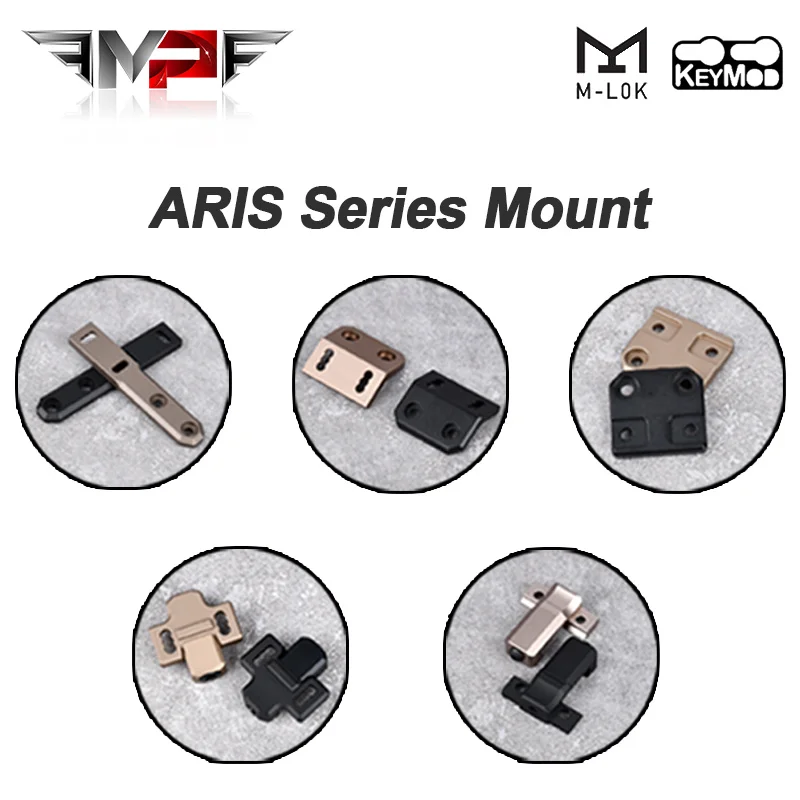 

Airsoft ARIS Series Tactical Mount Offset Metal Surefir M300 M600 Flashlight Base Fit 20mm Rail MLOK KEYMOD Hunting Scout Light