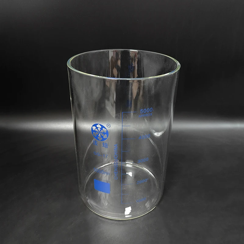 

FAPE Beaker in low form without spout,Capacity 5000ml,Laboratory beaker