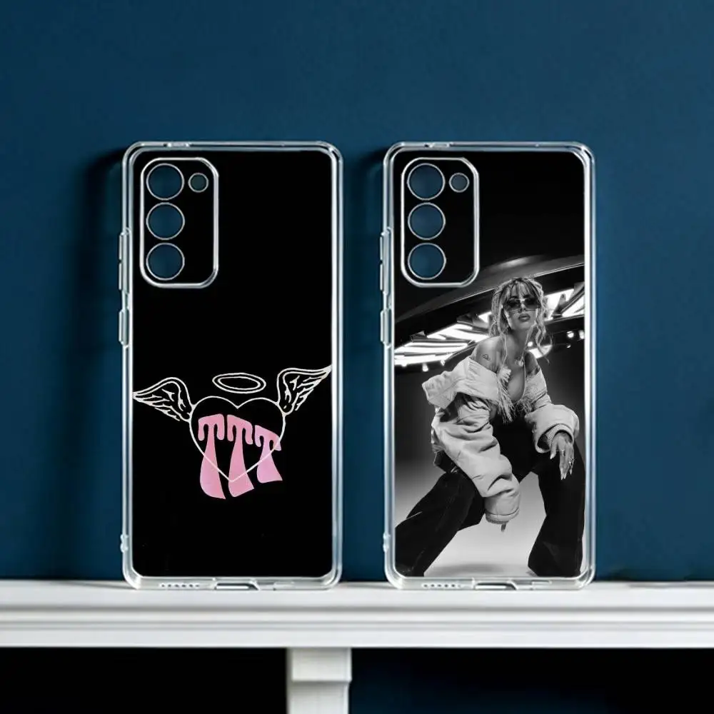 Tini T-Triple S-Stoessel  Phone Case For Samsung Galaxy S24 S25 S23 S22 S21 Plus S24 S25 Transparent Cover Case