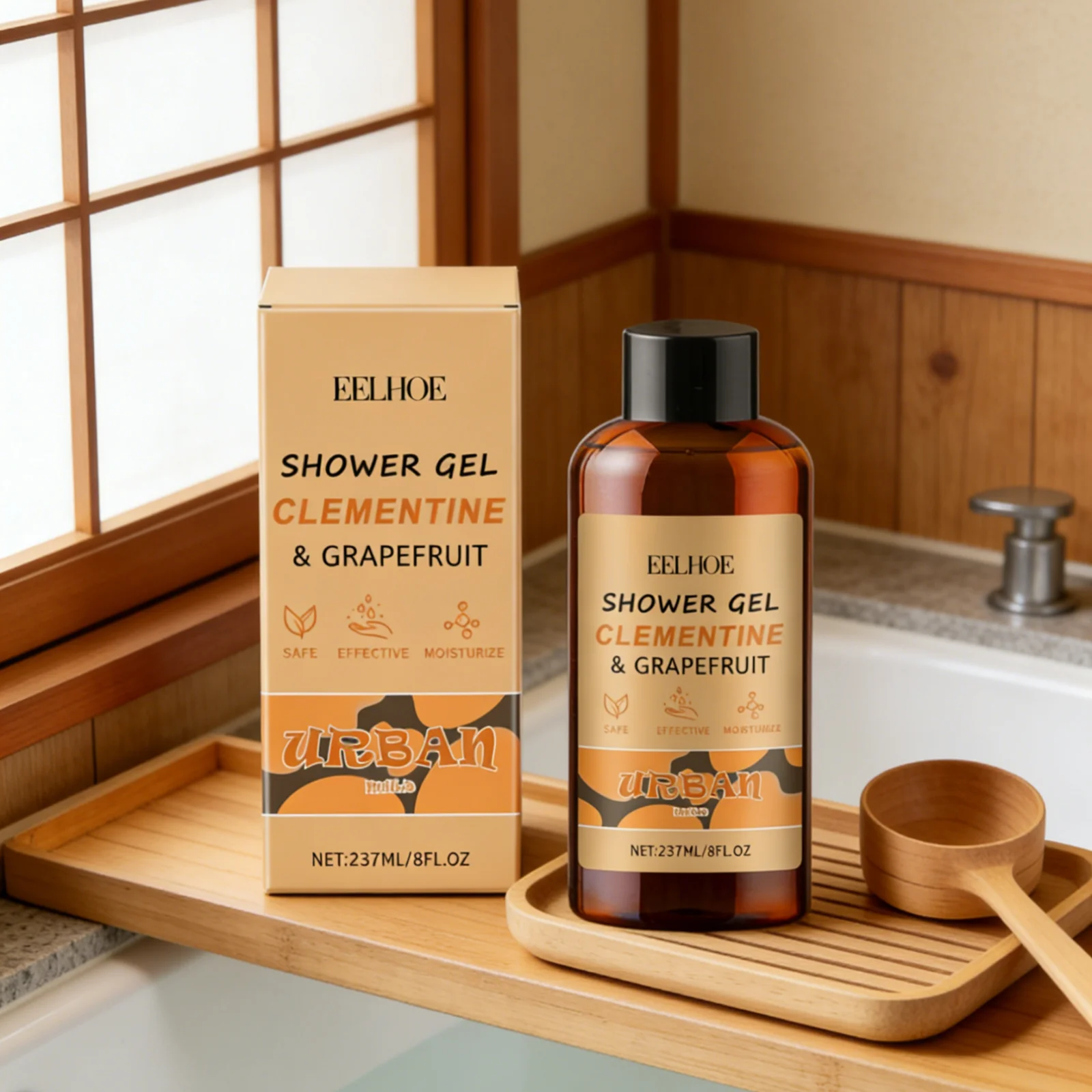 Grapefruit Shower Gel For Deeply Nourishing And Moisturizing Skin_voghion.com