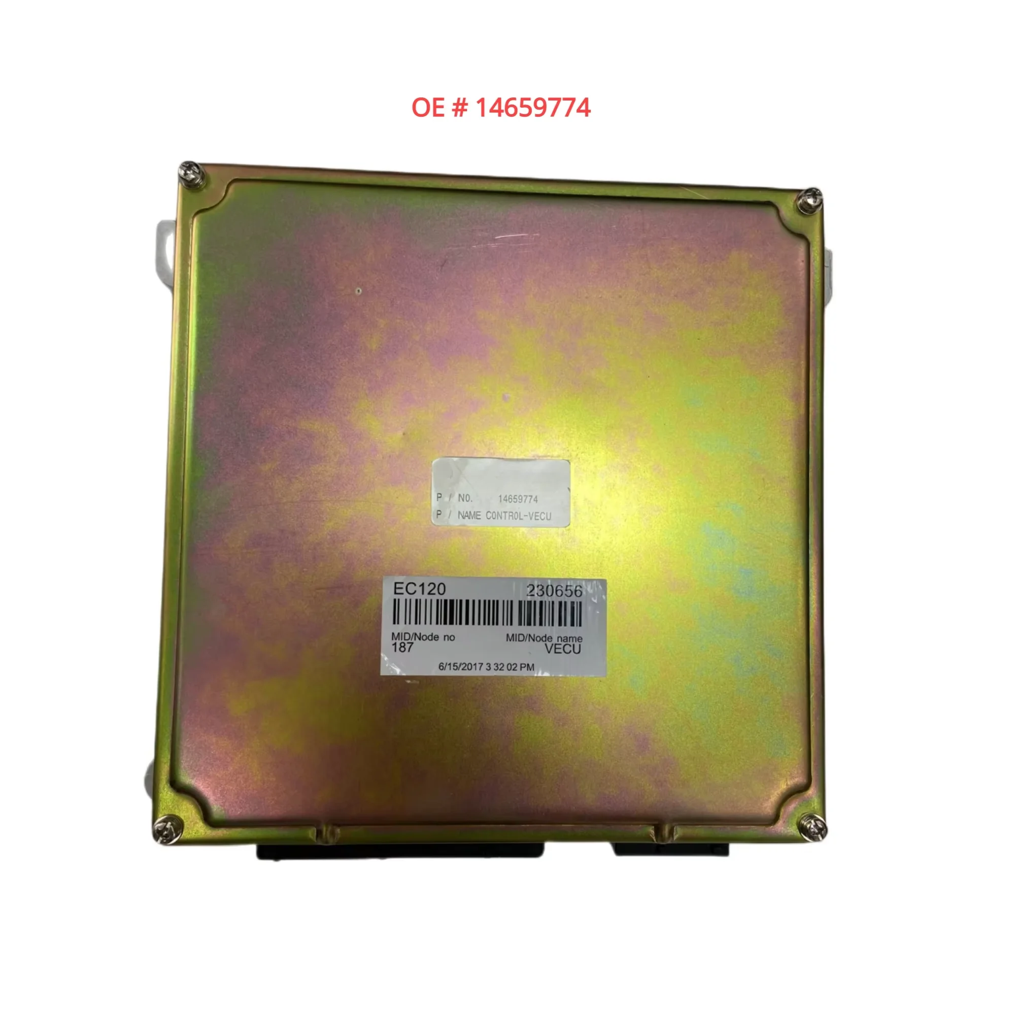 High quality 14659774 Controller computer board excavator parts for Volvo EC120D VECU