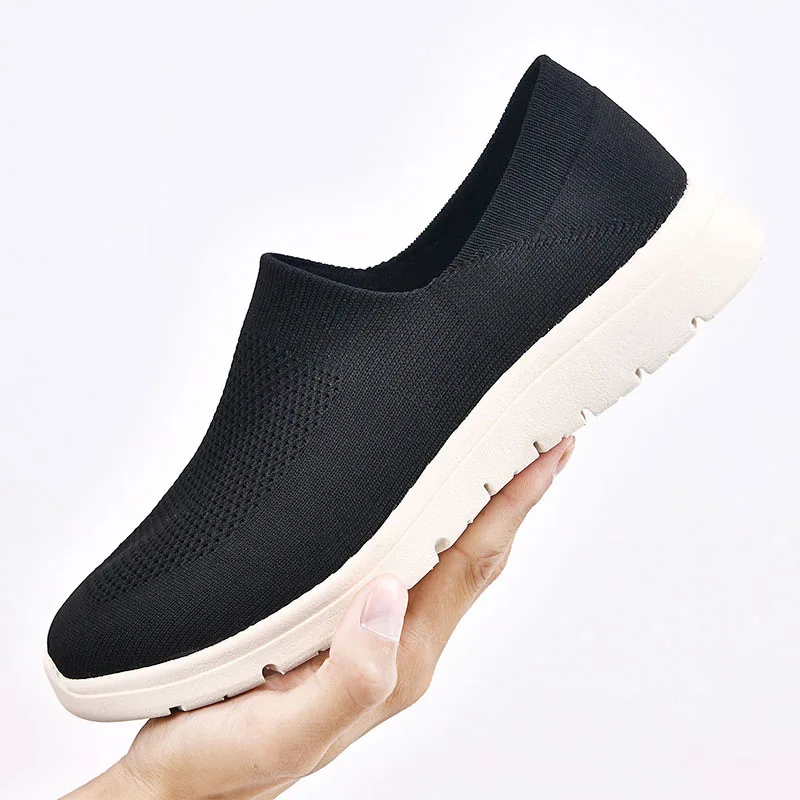 Elderly Summer Sports Men's Shoes Lightweight Portable Breathable Large Size Leisure Non-slip Casual Loose Dad Shoes