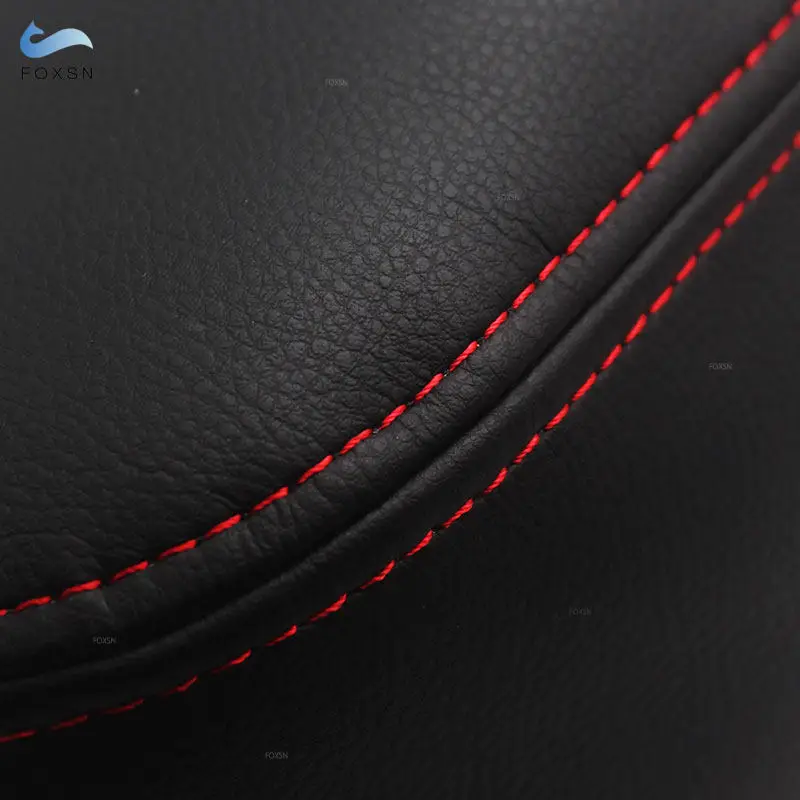Car Center Control Lid Armrest Box Cover For Honda Pilot 2003 2004 2005 2006 2007 2008 Microfiber Leather Decorative Trim view 3