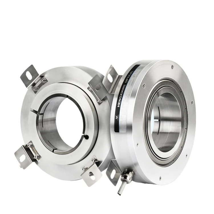 

Hengxiang K158 rotary hollow shaft encoder DC5V, 8-30Vdc encoder for robot 50-23040RPM incremental optical encoder