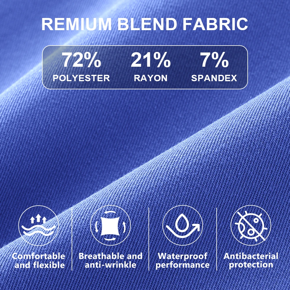 Kungfu scrunps uniforme cirúrgico feminino enfermeira esfrega workwear calças compridas conjunto médico acessórios uniforme médico