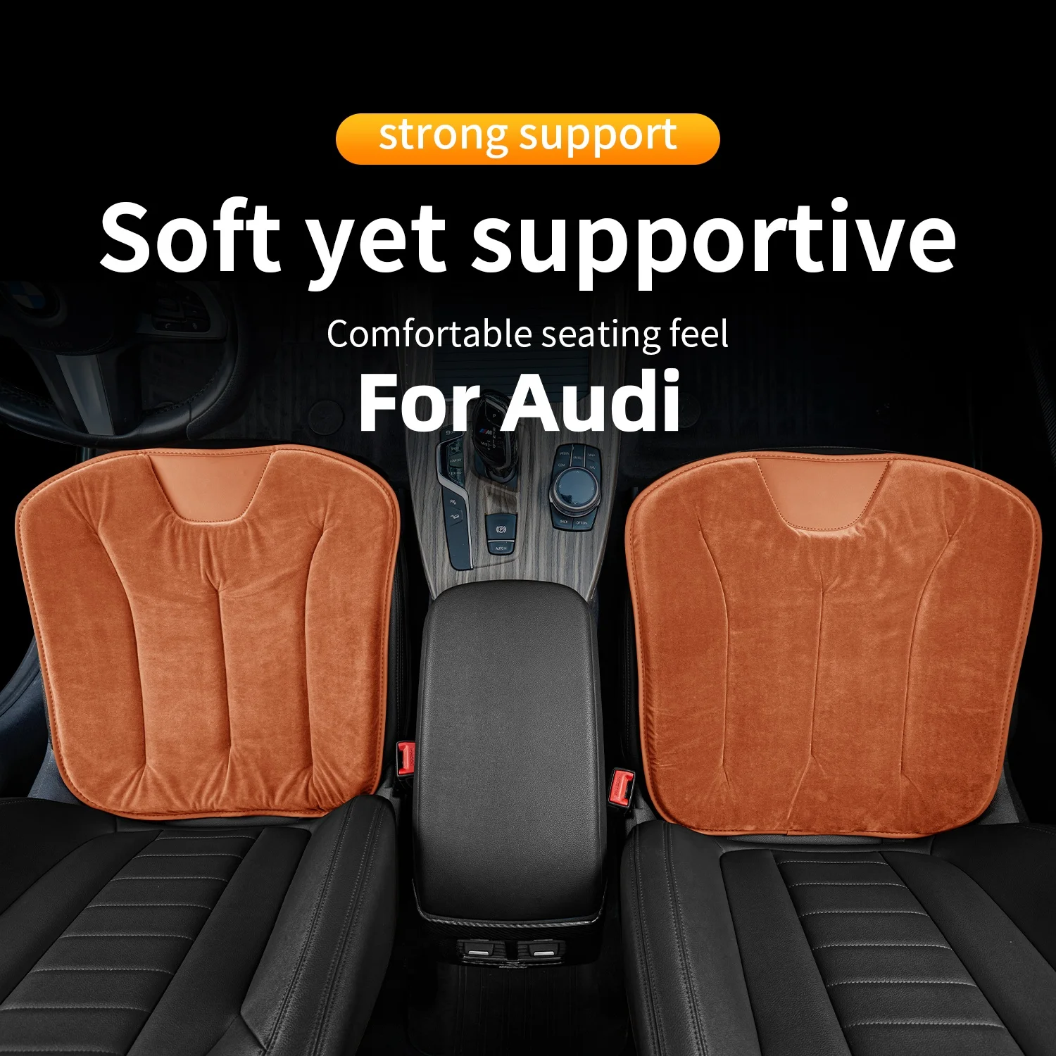 

For Audi a3 8p 8v a4 b6 b7 b8 b9 a6 c6 c7 c8 q3 q5 a1 a5 8R FY C4,C5,C6,C7,C8 Car Seat Cushion Non Slip Auto Seat Protector Pad