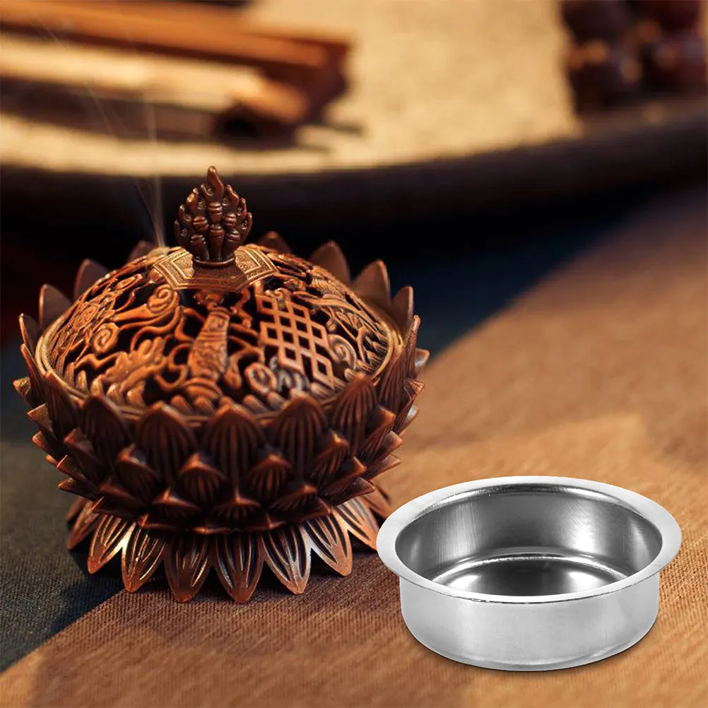 

6Pcs Complete Set Incense Burner Holder Versatile Use Home Yoga Hotel Accessories Censer Plate Burner