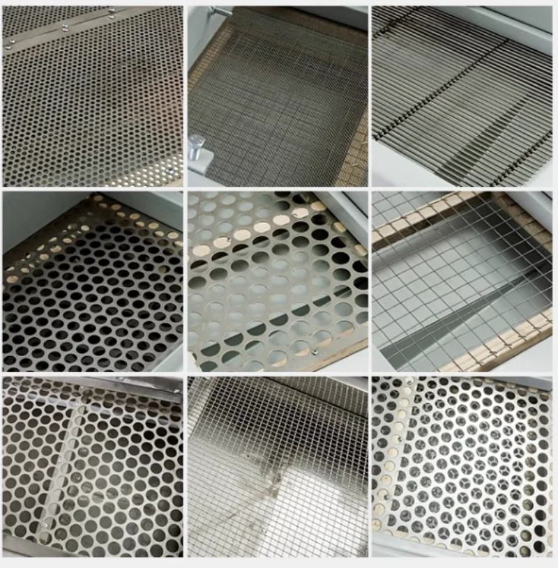 Vibration Screen Three Layer 50 * 120cm Small Linear Vibration Screen Electric Screen Separation Equipment