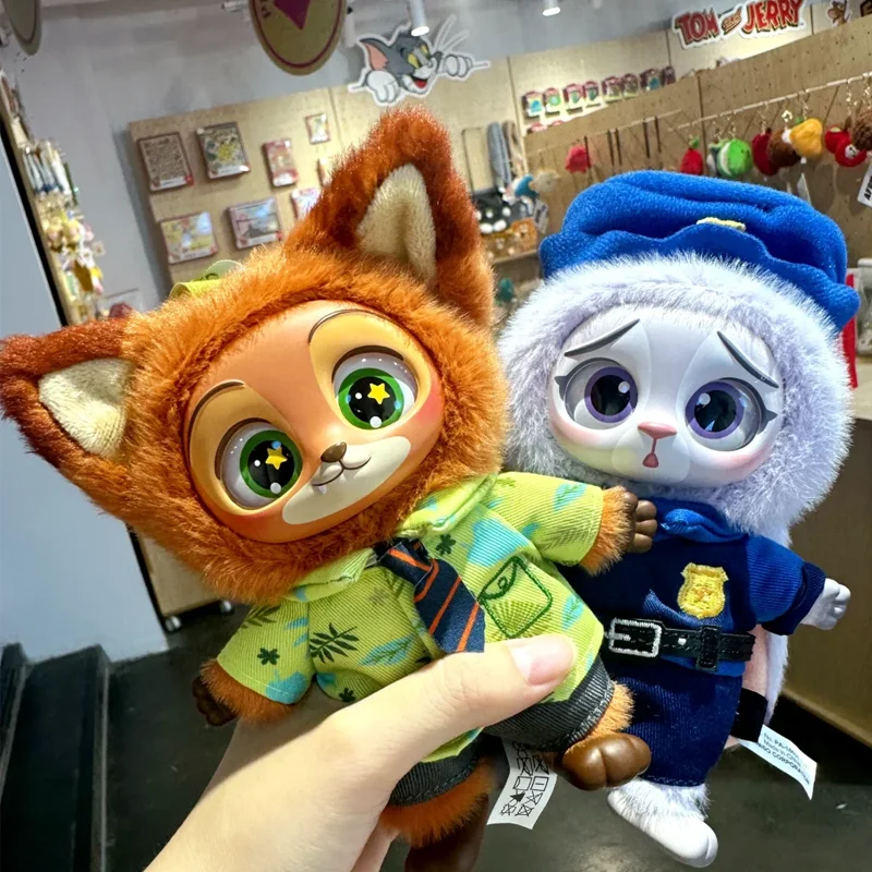 

Zootopia Vinyl Plush Series Blind Box Collectible Soft Toys Keychains Backpack Pendants for Halloween Gifts Trendy Blind Box