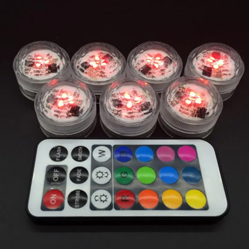 1/2PCS Extremely Beautiful Candle Lamp Led Light Emitting Technology Waterproof Candle Small Night Light Colorful