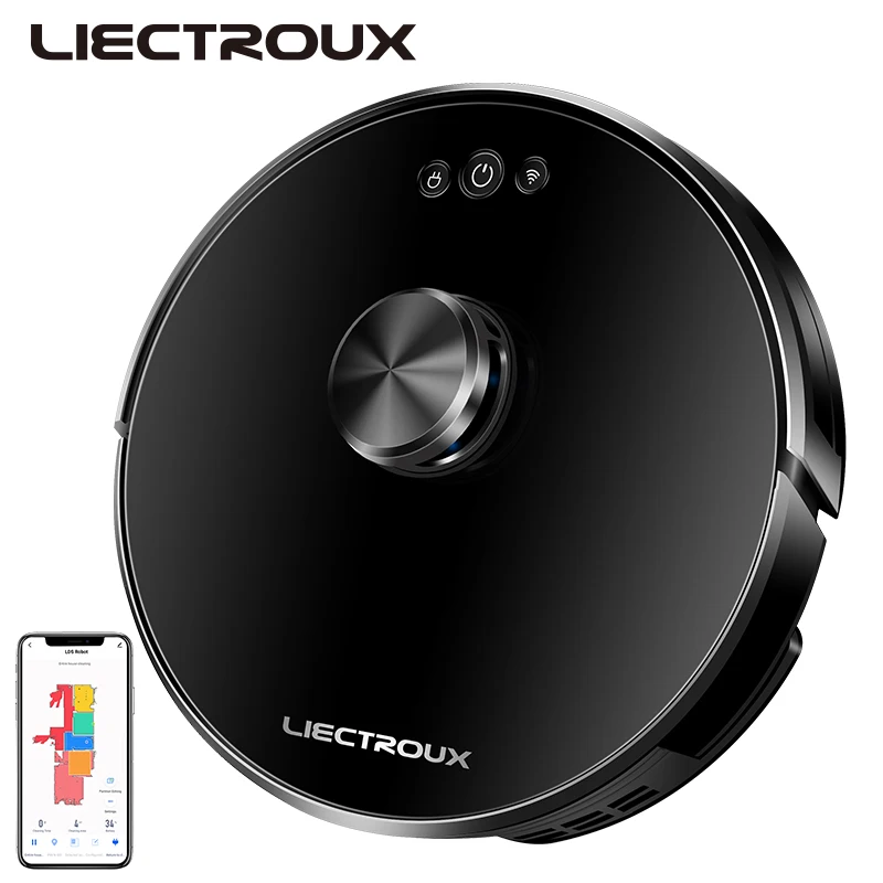 LIECTROUX  latest Laser Robot Vacuum Cleaner XR500 works with google home