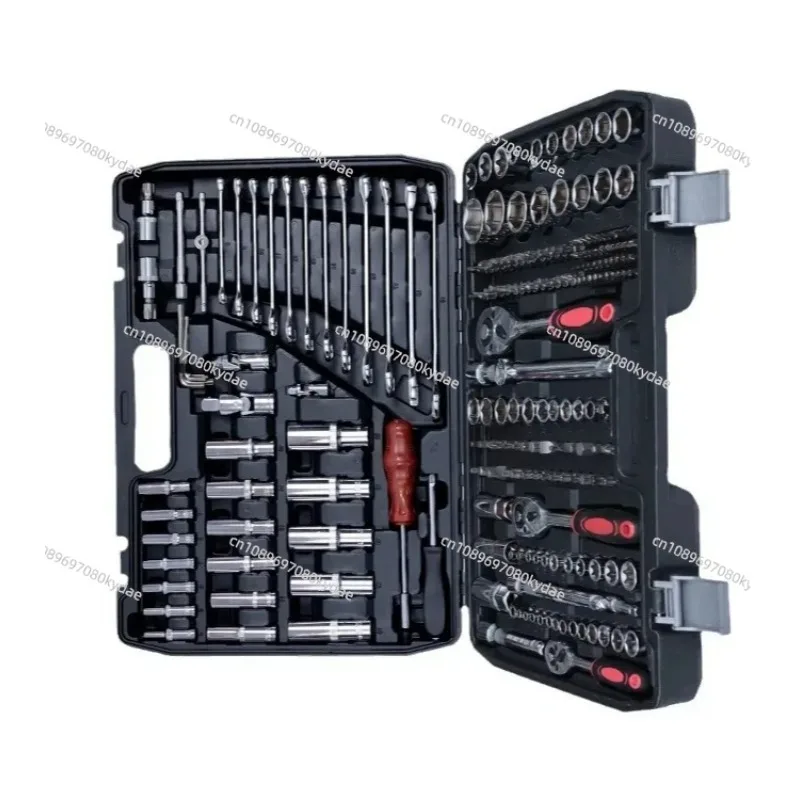 

Набор инструментов для авторемонта из 216 предметов: гаечные ключи, трещотки, стальные инструменты для автомобиля, набор для самостоятельного ремонта и домашнего использования