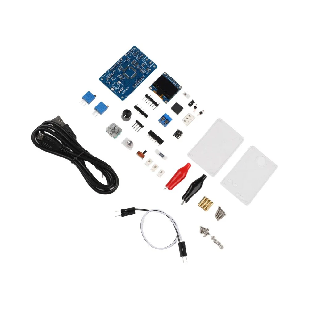 Mini for dso Oscilloscope with STC8A8K64 Microcontroller for perfect for Learning Electronics with 0 96 Inch For OLED Display