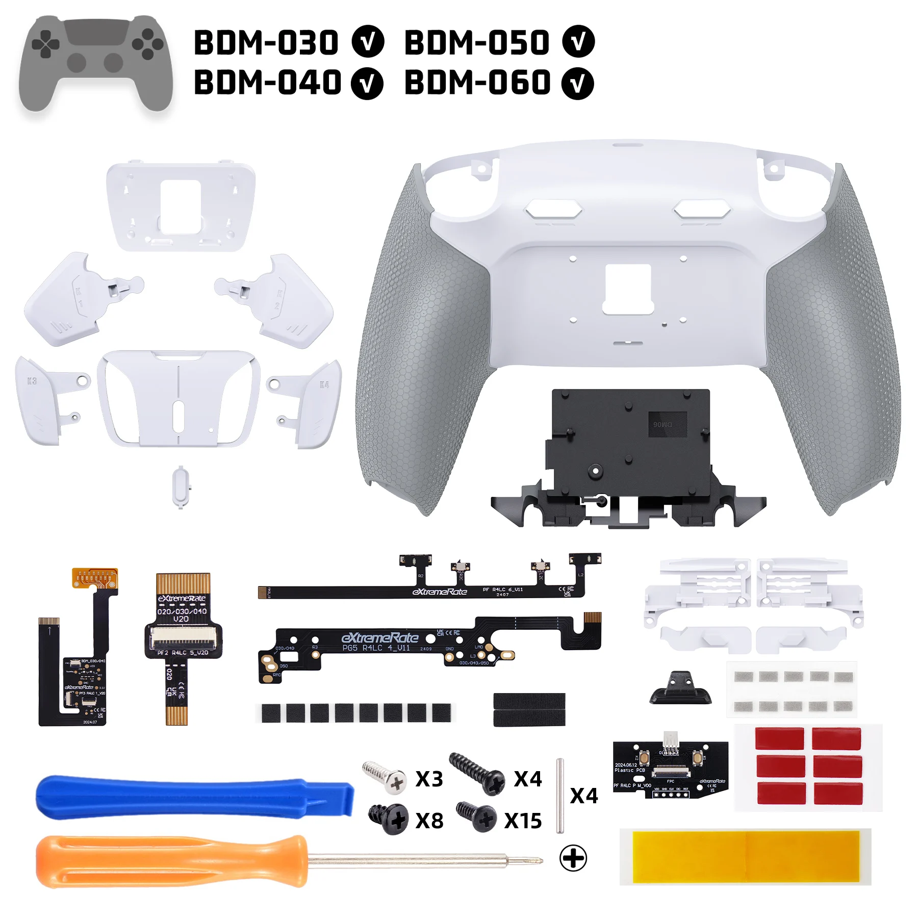 eXtremeRate RISE4 Plus MAX PS5 Controller Back Button Kit